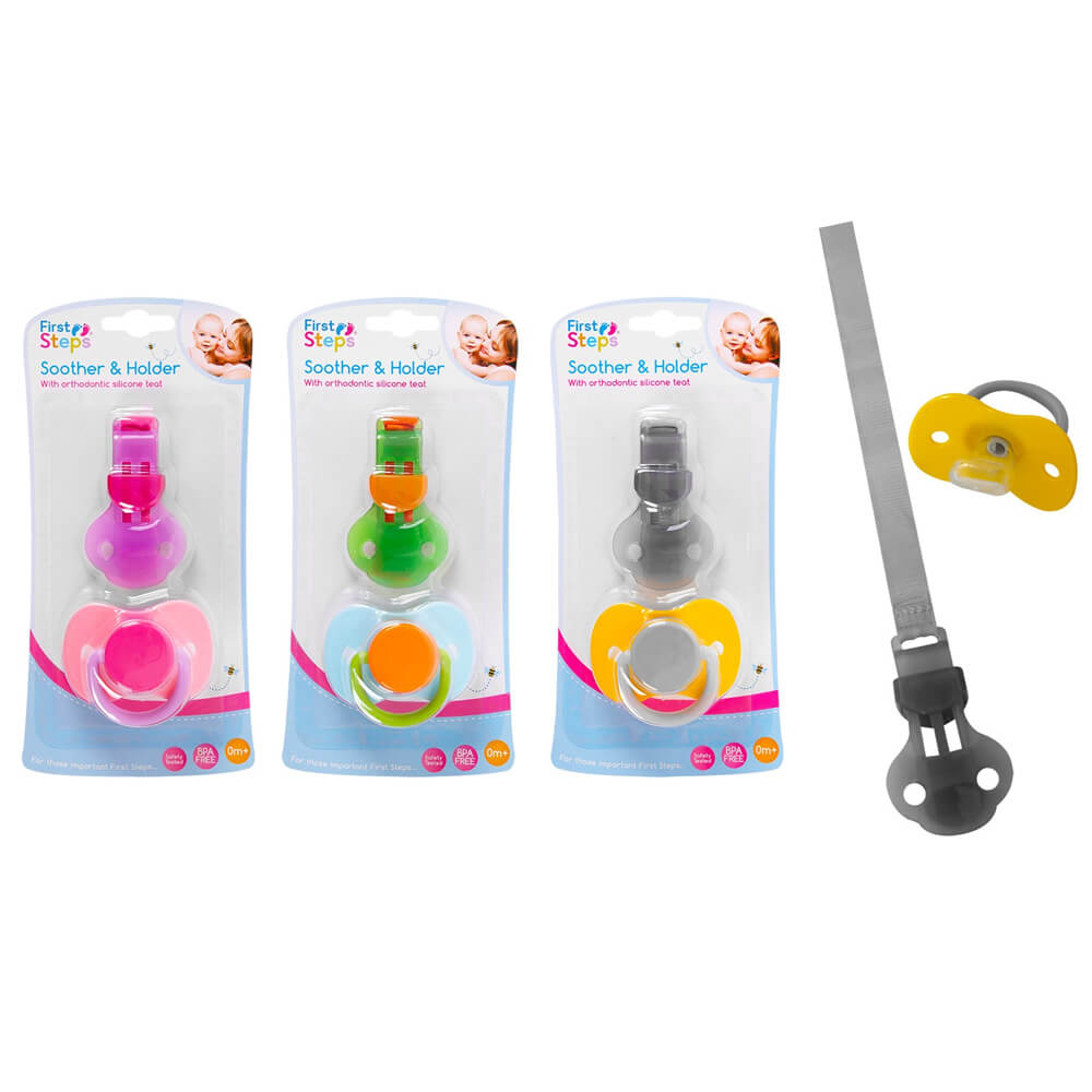 First Steps Soother and Holder